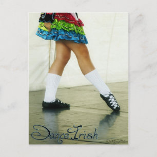 Postales azules de Dance Irish