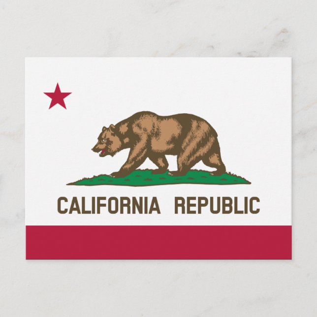 Postales californianas para la República de Califo (Anverso)