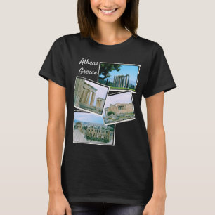 Postales camiseta de Atenas, Grecia