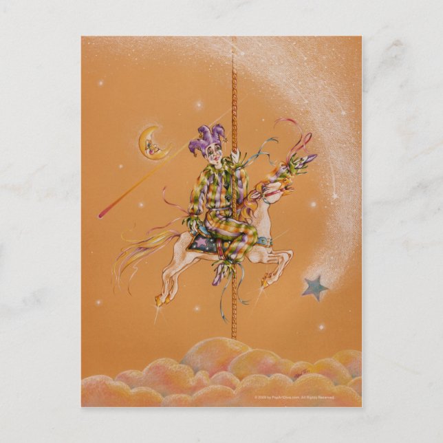 Postales - Carousel Jester (Anverso)