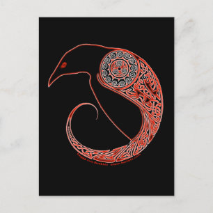 Postales celtas de Morrigan Raven
