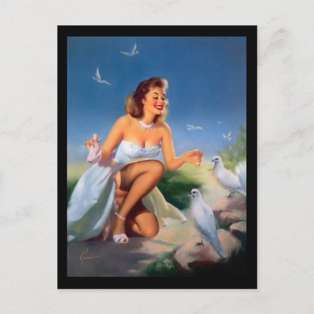 Postales Chicas de los años 1950 (Anverso)