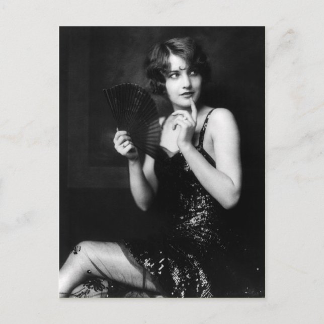 Postales Chicas de Ziegfeld Follies (Anverso)