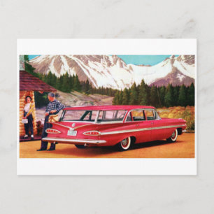 Postales clásicas para automóviles