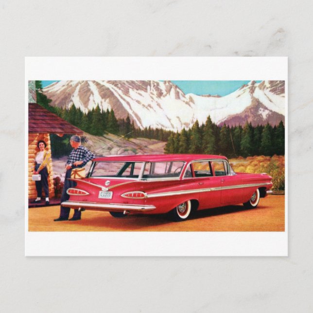 Postales clásicas para automóviles (Anverso)