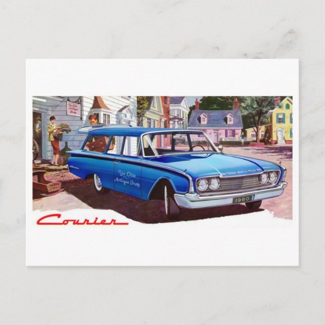 Postales clásicas para automóviles (Anverso)