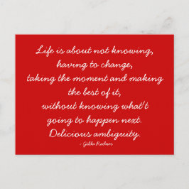 Postales codiciables - Vida y desafío