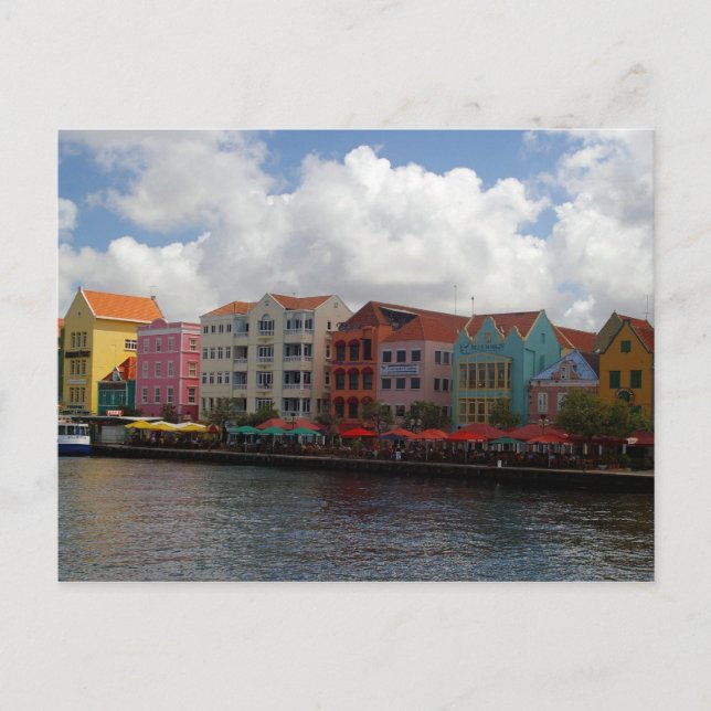 Postales coloridas de Curacao (Anverso)