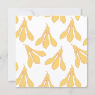 Postales con diseño de lluvia de nieve para primav