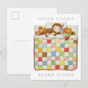Postales COZY QUILE / Blanco