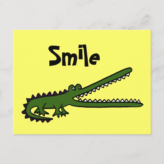 Postales croc divertidas (Anverso)
