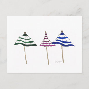 Postales de 3 paraguas