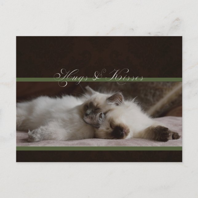 Postales de abrazos y besos (Anverso)