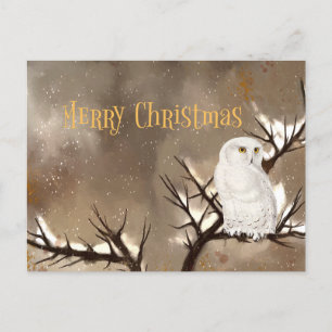 Postales de Aceite de Nieve de Navidad