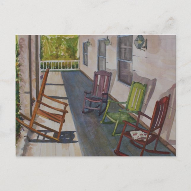 Postales de acuarela de Texas (Anverso)