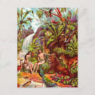 Postales de Adam y Eve