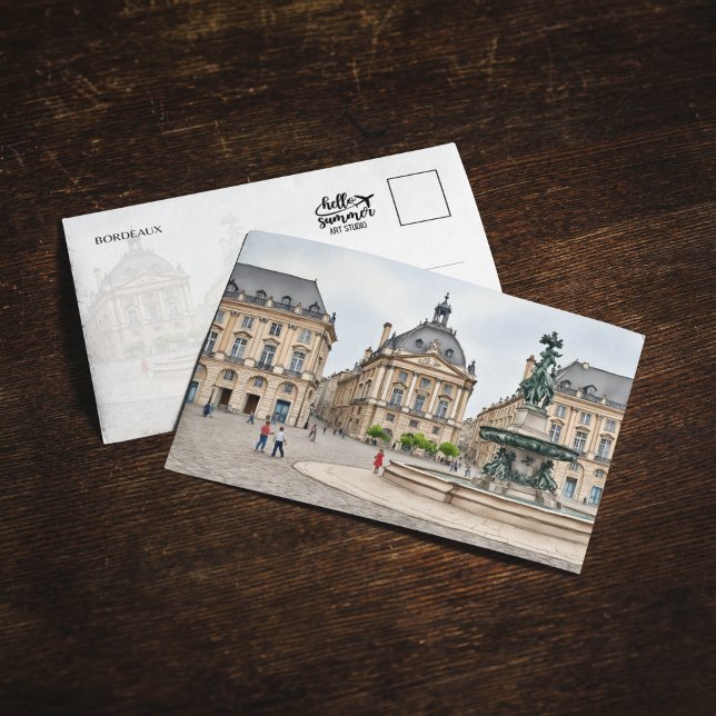 Postales de agua de Bordeaux France (Subido por el creador)