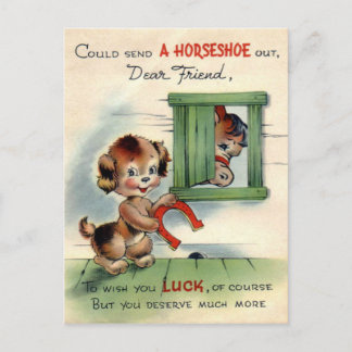 Postales de amistad de época