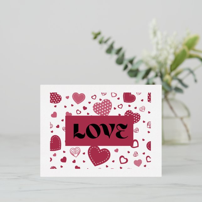 Postales de amor (Anverso de pie)