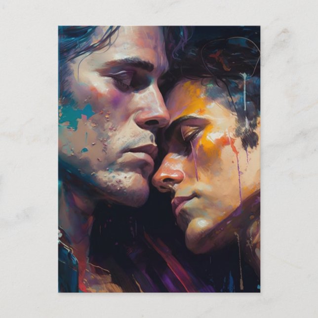 Postales de amor para hombres (Anverso)