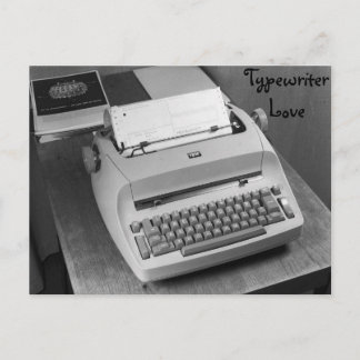 Postales de amor para la máquina de escribir de IB