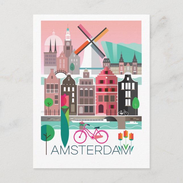 Postales de Ámsterdam (Anverso)
