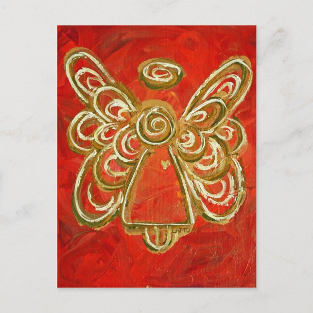 Postales de ángel rojo (Anverso)