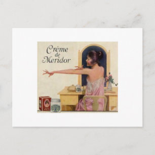 Postales de anuncios de belleza vintage