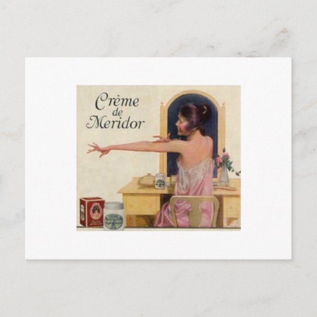 Postales de anuncios de belleza vintage (Anverso)