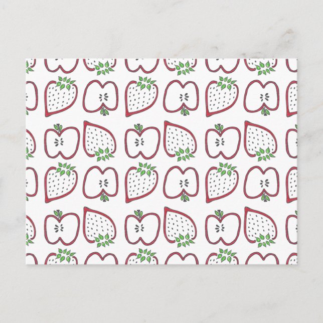 Postales de Apple Strawberry (Anverso)