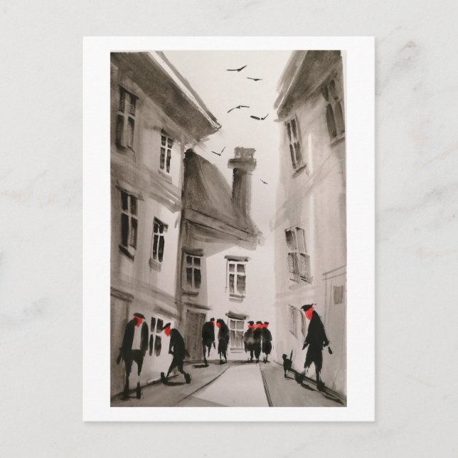 Postales de arte 12 para residentes urbanos (Anverso)
