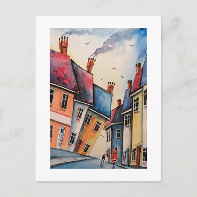 Postales de arte 5 para residentes urbanos (Anverso)