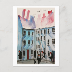 Postales de arte 8 para residentes urbanos