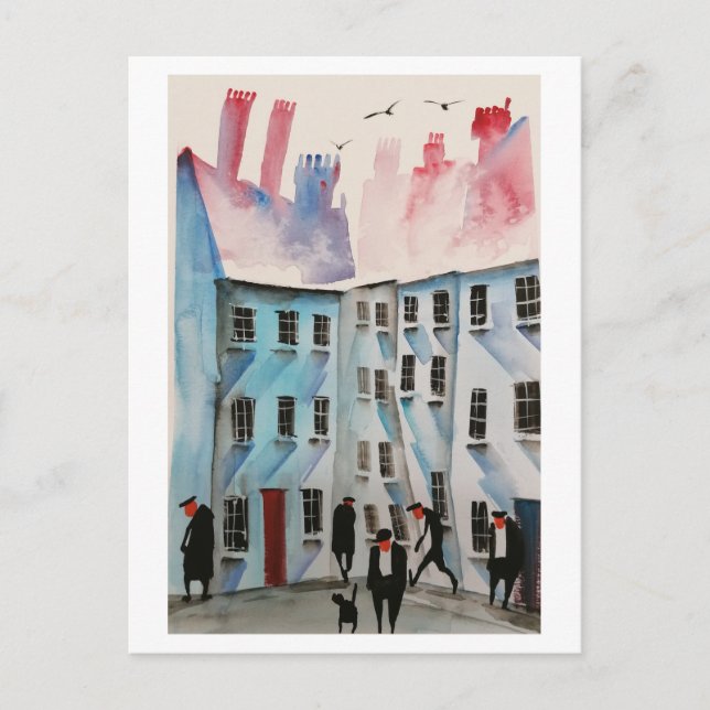Postales de arte 8 para residentes urbanos (Anverso)