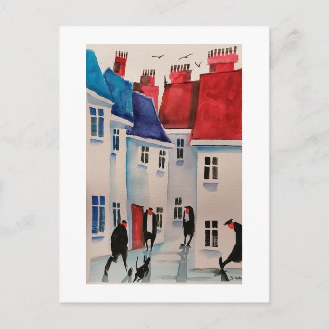 Postales de arte 8 para residentes urbanos (Anverso)