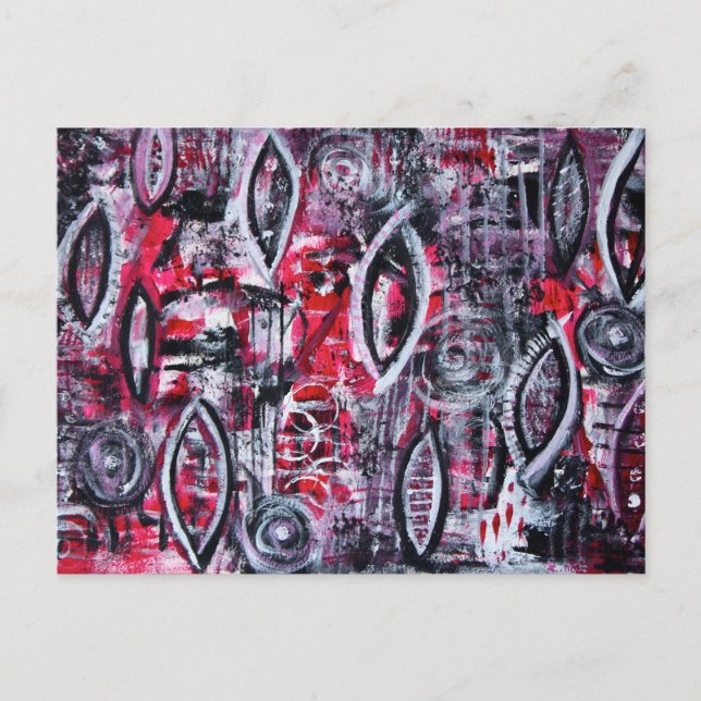 Postales de arte acrílico "Orgulloso" (Anverso)