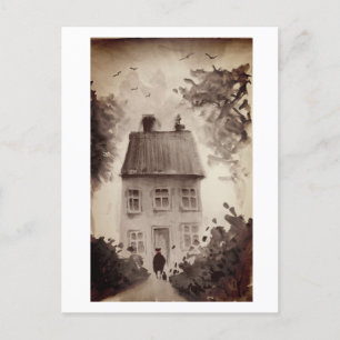 Postales de arte acuarela para habitantes urbanos