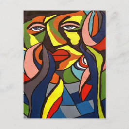 Postales de arte africano creativo