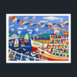 Postales de arte: Beany Gorras y barcos de placer<br><div class="desc">El artista John Dyer es uno de los pintores contemporáneos más conocidos y recopilados del Reino Unido. Su trabajo es recopilado por el público, celebridades, organizaciones públicas y galerías. Nacido en 1968, su obra explora el canto de la vida y la esencia de un tema. John vive y trabaja desde...</div>