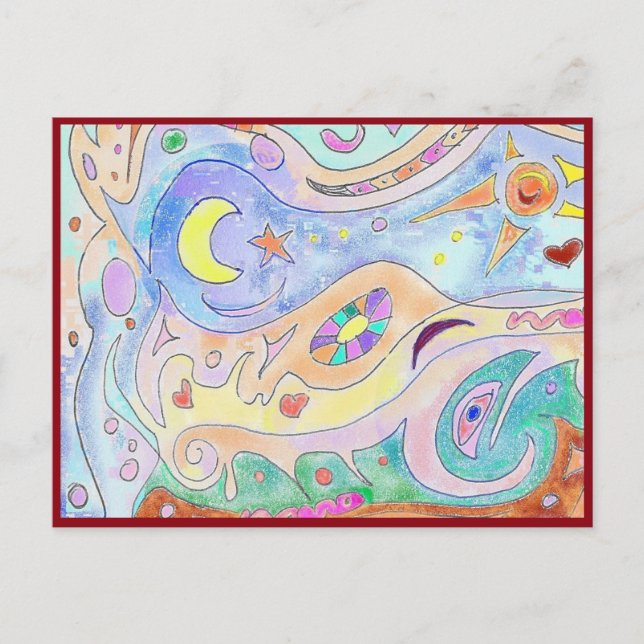 Postales de arte de Driwood (Anverso)