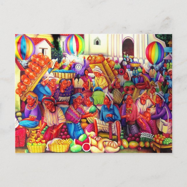 Postales de arte de Guatemala (Anverso)