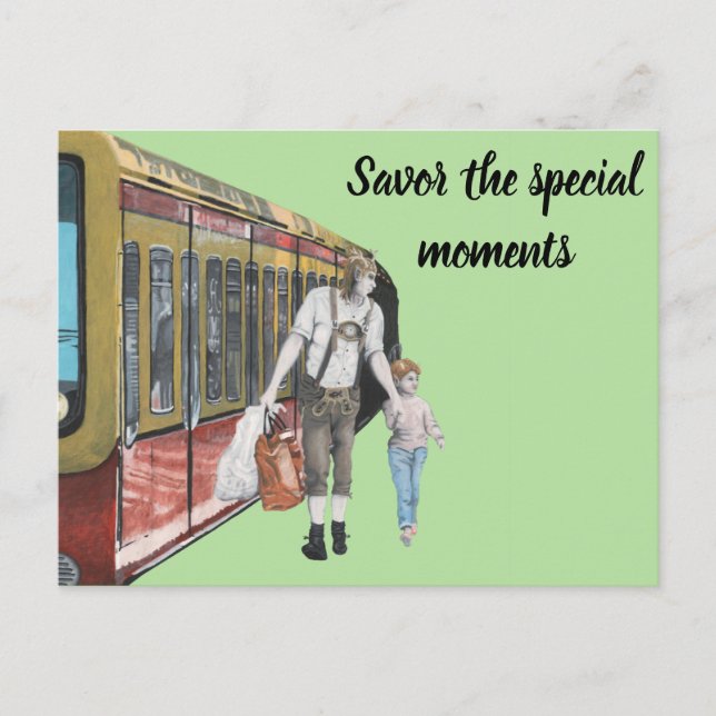 Postales de arte de la familia Elf de Alemania (Anverso)