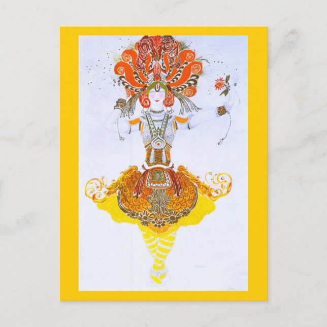 Postales de arte de la moda 9 (Anverso)