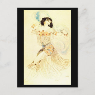 Postales de arte de la moda-Bakst 25