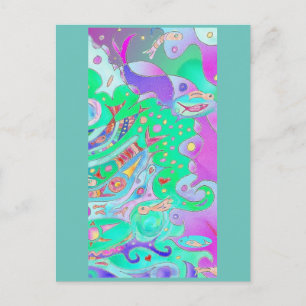 Postales de arte de Tails