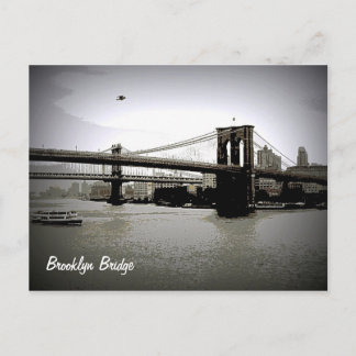 Postales de arte del puente de Brooklyn