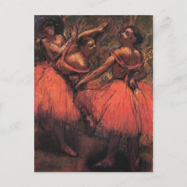 Postales de arte Edgar Degas (Anverso)
