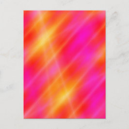 Postales de arte espacial digital - Luces rosadas/