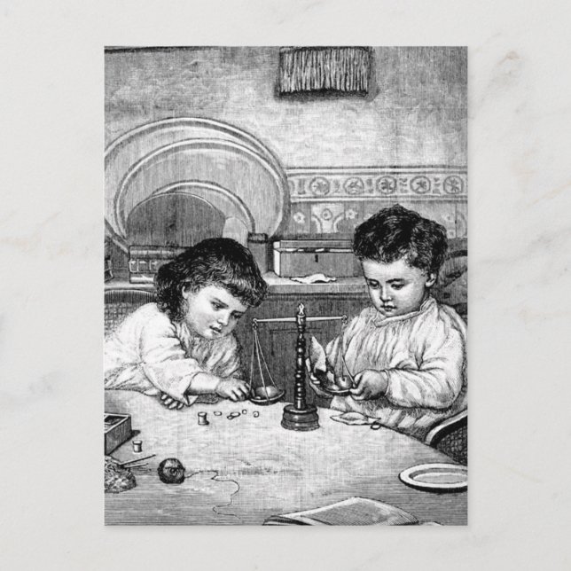 Postales de arte infantil de época (Anverso)