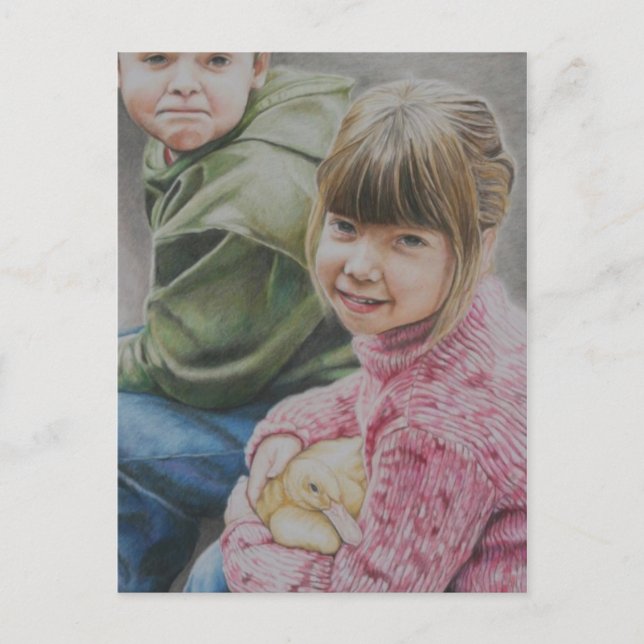 Postales de arte original de David & Haley (Anverso)